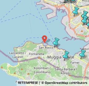 Mappa S.da per Lazzaretto, 34015 Muggia TS, Italia (3.7675)