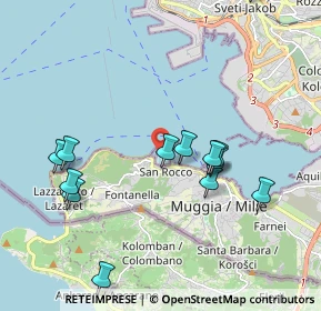 Mappa S.da per Lazzaretto, 34015 Muggia TS, Italia (2.853)