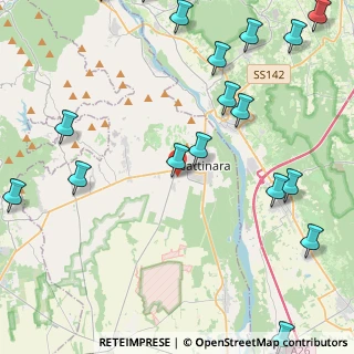 Mappa Via Chieri, 13045 Gattinara VC, Italia (6.43)