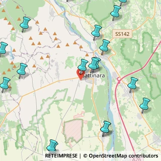 Mappa Via Chieri, 13045 Gattinara VC, Italia (6.442)