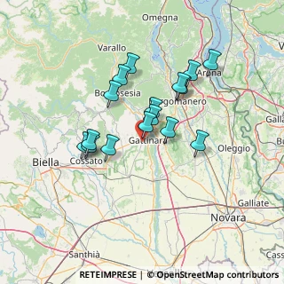 Mappa Via Chieri, 13045 Gattinara VC, Italia (11.52563)