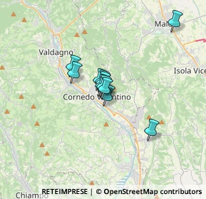 Mappa Viale Trieste, 36073 Cornedo Vicentino VI, Italia (1.87727)