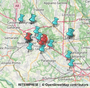 Mappa E62, 20023 Legnano MI, Italia (6.411)