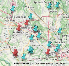 Mappa E62, 20023 Legnano MI, Italia (9.3895)
