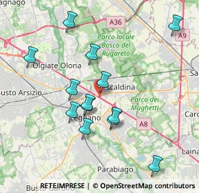 Mappa E62, 20023 Legnano MI, Italia (3.65769)