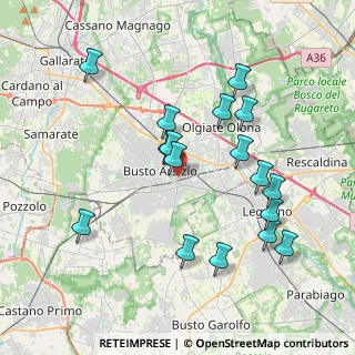 Mappa Via Risorgimento, 21052 Busto Arsizio VA, Italia (3.86)