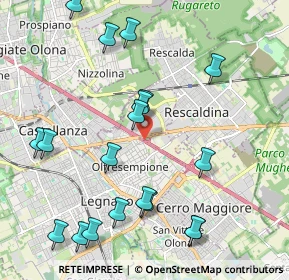 Mappa 20023 Legnano MI, Italia (2.37368)