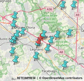 Mappa 20023 Legnano MI, Italia (4.55)