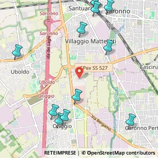 Mappa Via Celeste Milani, 21040 Origgio VA, Italia (1.50333)