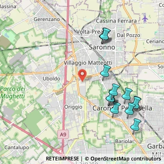Mappa Via Celeste Milani, 21040 Origgio VA, Italia (2.37714)