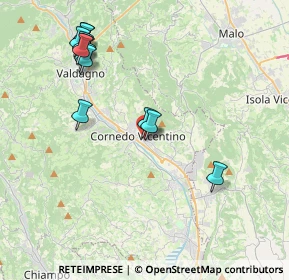 Mappa Via Monte Pasubio, 36073 Cornedo Vicentino VI, Italia (4.31167)