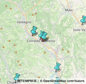 Mappa Via Monte Pasubio, 36073 Cornedo Vicentino VI, Italia (4.85545)