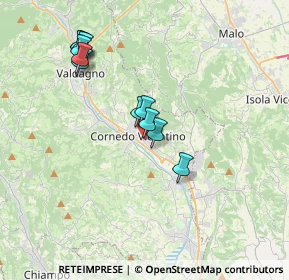 Mappa Via Monte Pasubio, 36073 Cornedo Vicentino VI, Italia (3.37091)