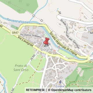 Mappa 28 Rue Bourgeois, Cogne, AO 11012, 11012 Cogne AO, Italia, 11012 Cogne, Aosta (Valle d'Aosta)