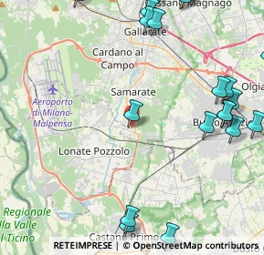 Mappa Via Pola 21 21017 San Macario, 21017 Samarate VA, Italia (5.9725)