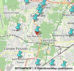 Mappa Via Pola 21 21017 San Macario, 21017 Samarate VA, Italia (3.02933)