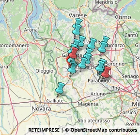 Mappa Via Pola 21 21017 San Macario, 21017 Samarate VA, Italia (9.884)