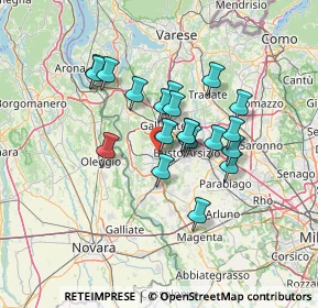 Mappa Via Pola 21 21017 San Macario, 21017 Samarate VA, Italia (10.573)