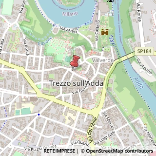 Mappa Via Jacopo da Trezzo, 35, 20056 Trezzo sull'Adda, Milano (Lombardia)