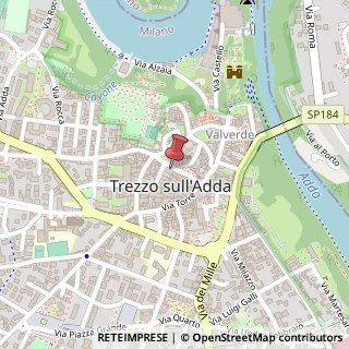 Mappa Via Jacopo da Trezzo, 17, 20056 Trezzo sull'Adda, Milano (Lombardia)
