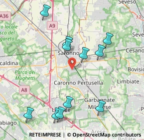 Mappa Via G. Ferraris, 21042 Saronno VA, Italia (4.35636)