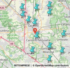 Mappa Via G. Ferraris, 21042 Saronno VA, Italia (4.76615)