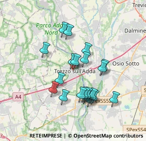 Mappa Viale Trento e Trieste, 20056 Trezzo sull'Adda MI, Italia (3.112)