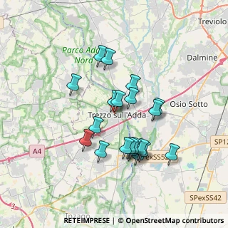 Mappa Viale Trento e Trieste, 20056 Trezzo sull'Adda MI, Italia (3.112)