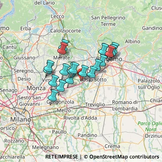 Mappa Piazzale Gorizia, 20056 Trezzo sull'Adda MI, Italia (10.4655)