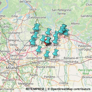 Mappa Piazzale Gorizia, 20056 Trezzo sull'Adda MI, Italia (9.2495)