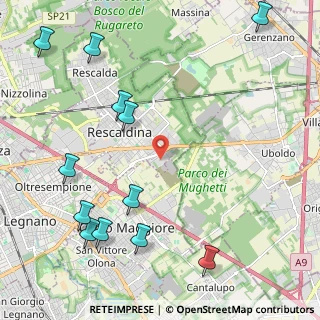 Mappa Via Palmiro Togliatti 1 c, 20027 Rescaldina MI, Italia (2.81583)