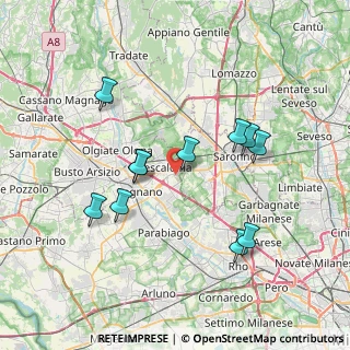 Mappa Via Palmiro Togliatti 1 c, 20027 Rescaldina MI, Italia (7.03909)