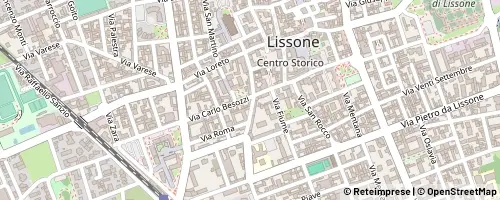Mappa Lissone
