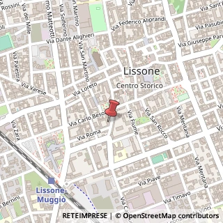 Mappa Via Padre Reginaldo Giuliani, 14, 20851 Lissone, Monza e Brianza (Lombardia)
