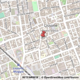 Mappa Via Fiume, 3, 20035 Lissone, Monza e Brianza (Lombardia)