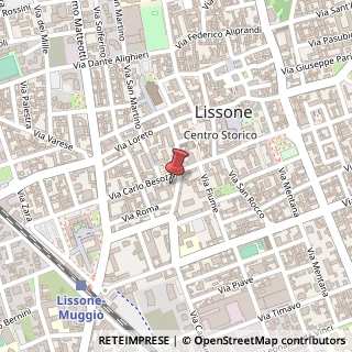 Mappa Via Padre Reginaldo Giuliani, 12, 20851 Lissone, Monza e Brianza (Lombardia)