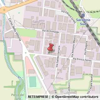 Mappa Via Enrico Fermi, 255, 21042 Caronno Pertusella, Varese (Lombardia)