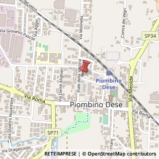 Mappa Viale della Vittoria, 2/1B, 35017 Piombino Dese, Padova (Veneto)