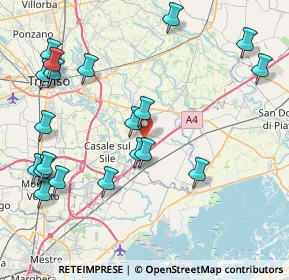 Mappa Via Guglielmo Marconi, 31056 Roncade TV, Italia (9.72)