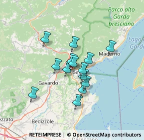 Mappa Via San Anna, 25087 Salò BS, Italia (4.82643)