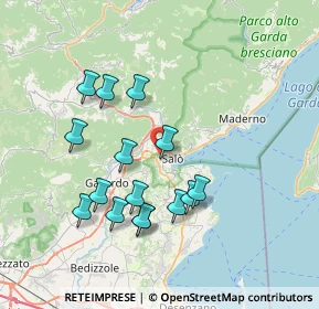 Mappa Via San Anna, 25087 Salò BS, Italia (7.04133)