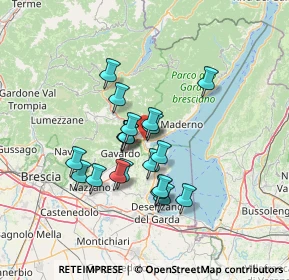 Mappa Via San Anna, 25087 Salò BS, Italia (10.796)