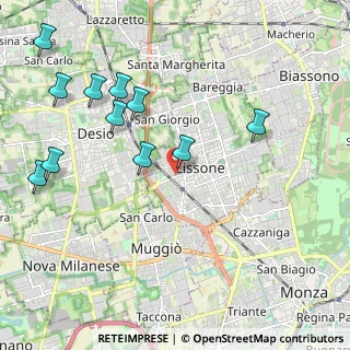 Mappa Via Zara, 20851 Lissone MB, Italia (2.34909)