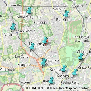 Mappa Via Niccol?? Copernico, 20851 Lissone MB, Italia (2.80667)