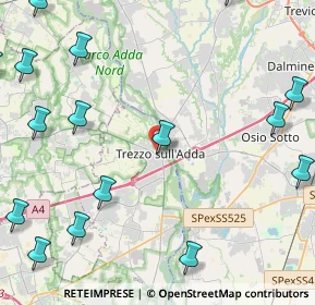 Mappa Via Trento e Trieste, 20056 Trezzo sull'Adda MI, Italia (6.992)