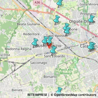 Mappa Via Foscolo Ugo, 21052 Busto Arsizio VA, Italia (2.32083)