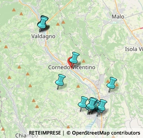 Mappa SP 38, 36073 Cornedo Vicentino VI, Italia (4.83176)