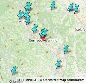 Mappa SP 38, 36073 Cornedo Vicentino VI, Italia (4.96467)