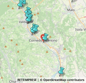 Mappa SP 38, 36073 Cornedo Vicentino VI, Italia (4.68846)