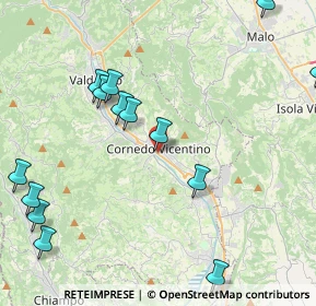 Mappa SP 38, 36073 Cornedo Vicentino VI, Italia (5.40133)